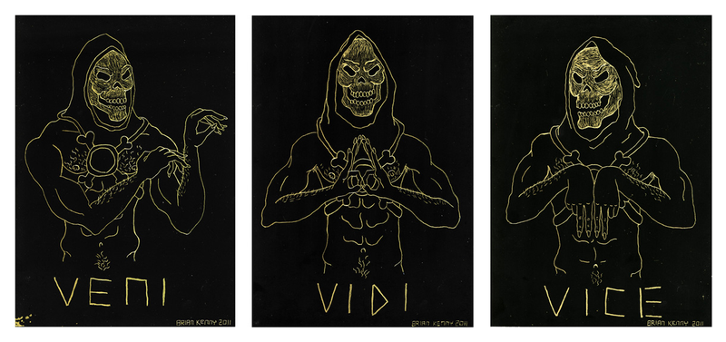 Illustration for article titled Check out Skeletor Saves, a He-Man-themed art show for a good cause (NSFW)